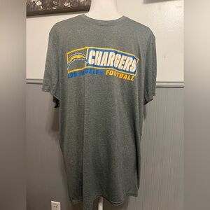 NFL Los Angeles Chargers Short Sleeve Shirt / Grey / Size: XL
